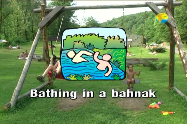 Naturist Freedom Videos-Bathing in a Bahnak - Poster