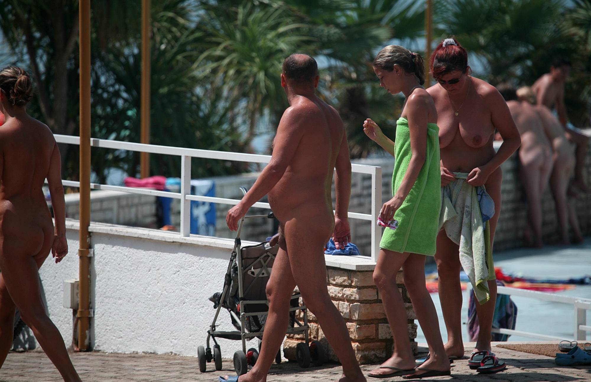 Boardwalk Biking Nudists - 2