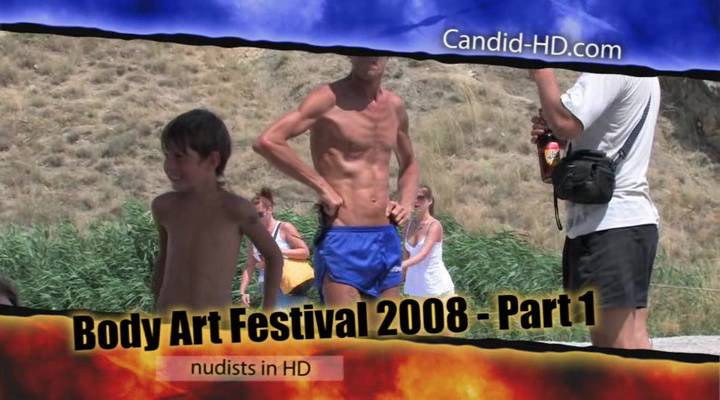 Candid-HD-Body Art Festival 2008 - Part 1 - Poster