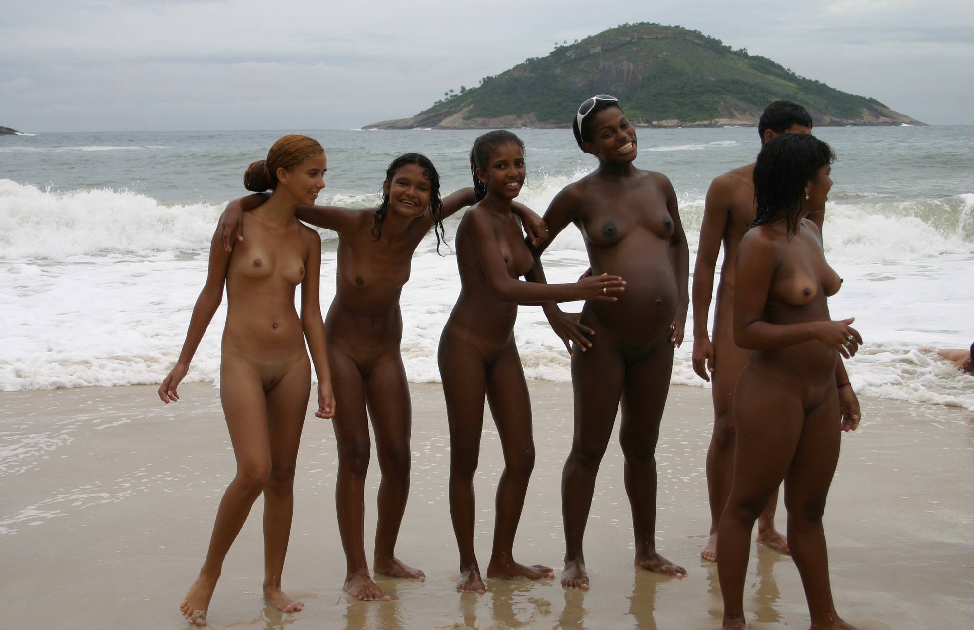 Pure Nudism-Brazilian Coastal Splashes - 3