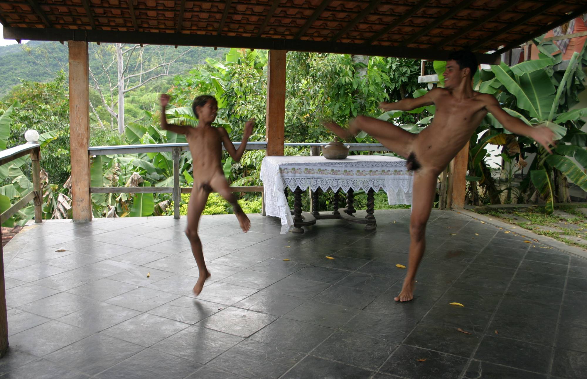 Brazilian Men Are Dancing - 3