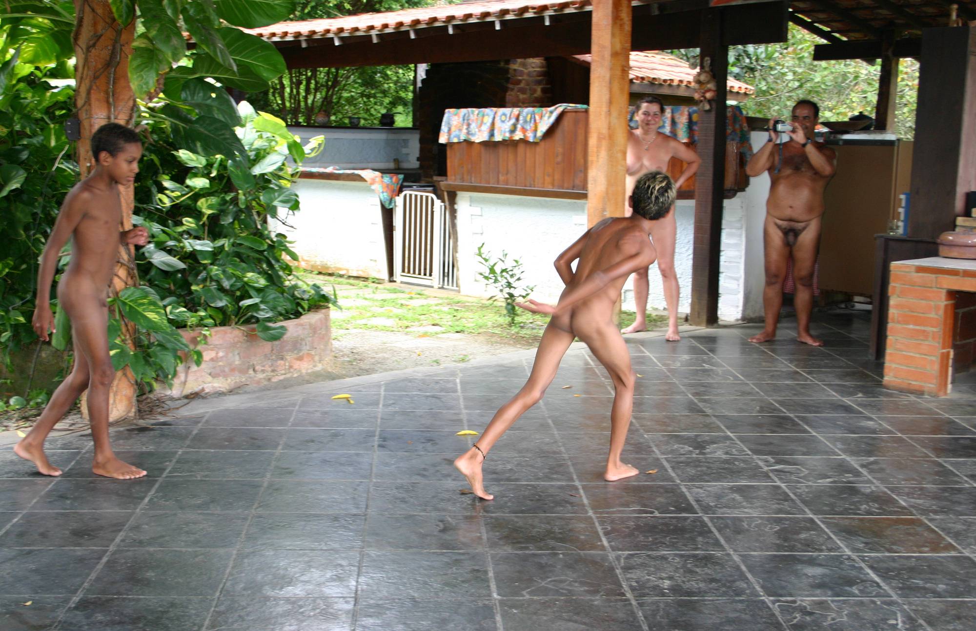 Brazilian Men Are Dancing - 2
