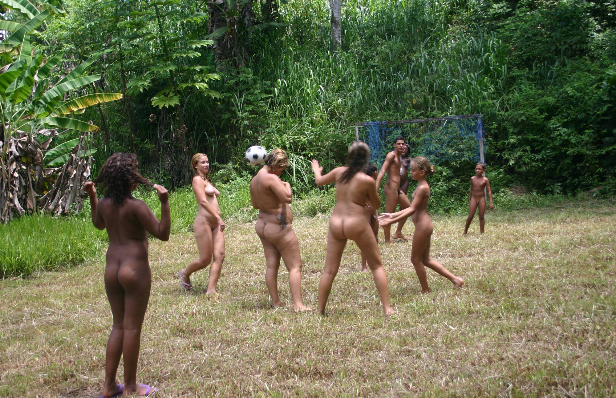 Pure Nudism Images-Brazilian Outdoor Soccer - 3