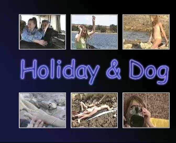 Holiday and Dog - Poster