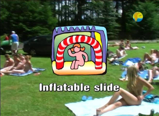 Inflatable Slide - Poster