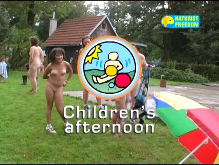 Naturist Freedom-Children's Afternoon - Poster