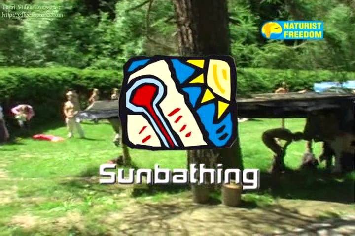 Naturist Freedom-Sunbathing - Poster
