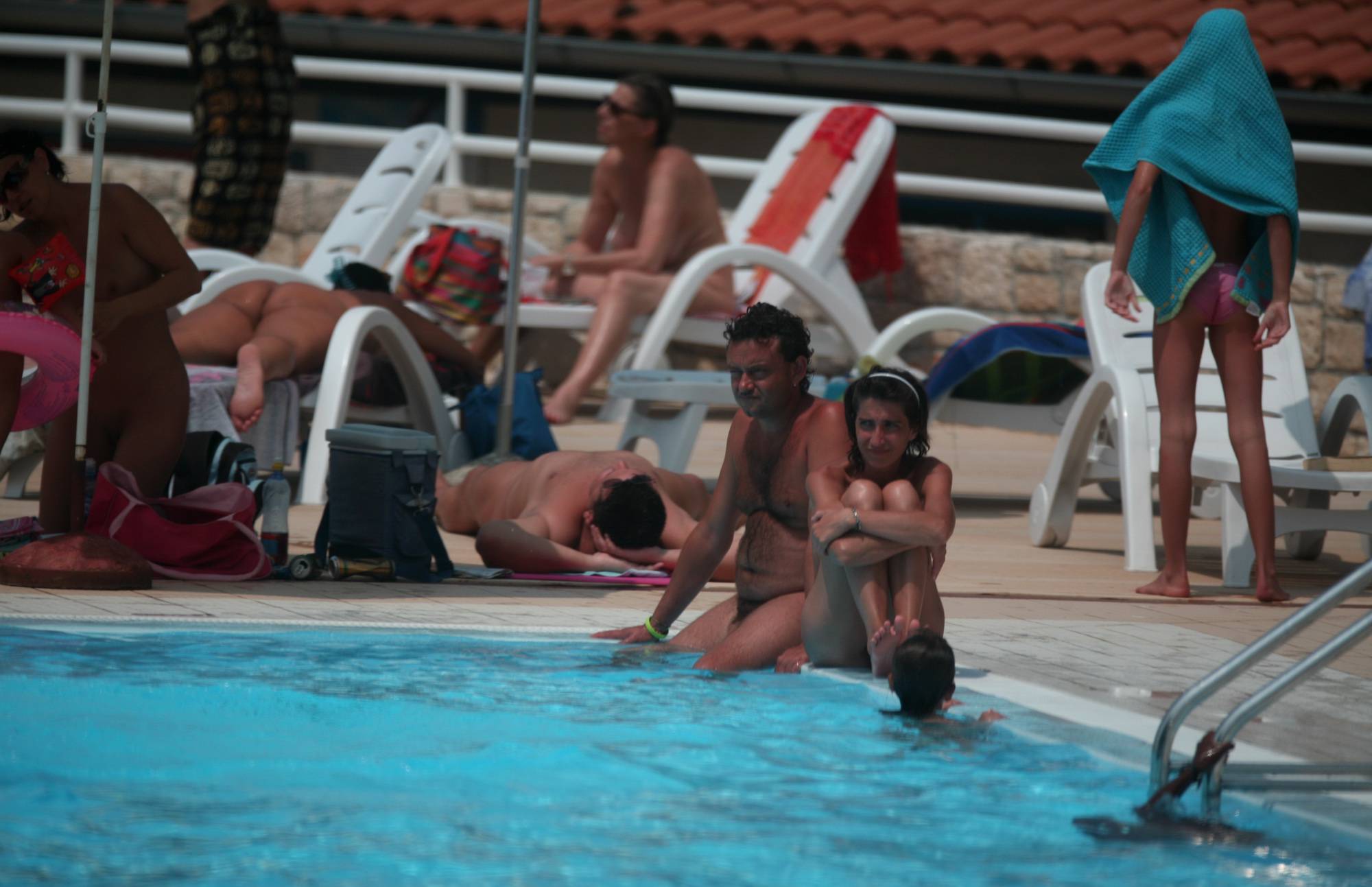Purenudism-Naturist Pool Youngsters - 1