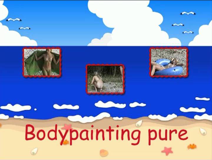 Naturistin.com-Bodypainting pure - Poster