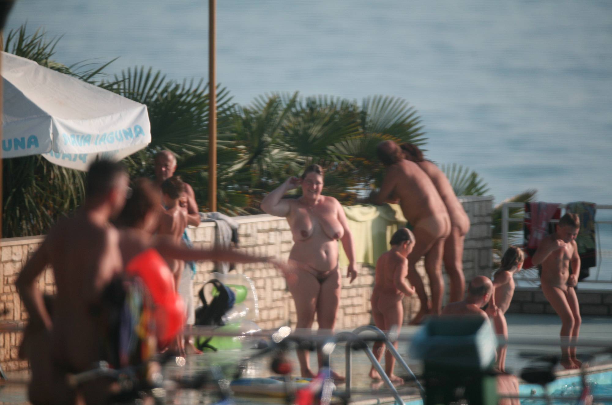 Pure Nudism Photos-Nuda Inner Pool Activities - 1