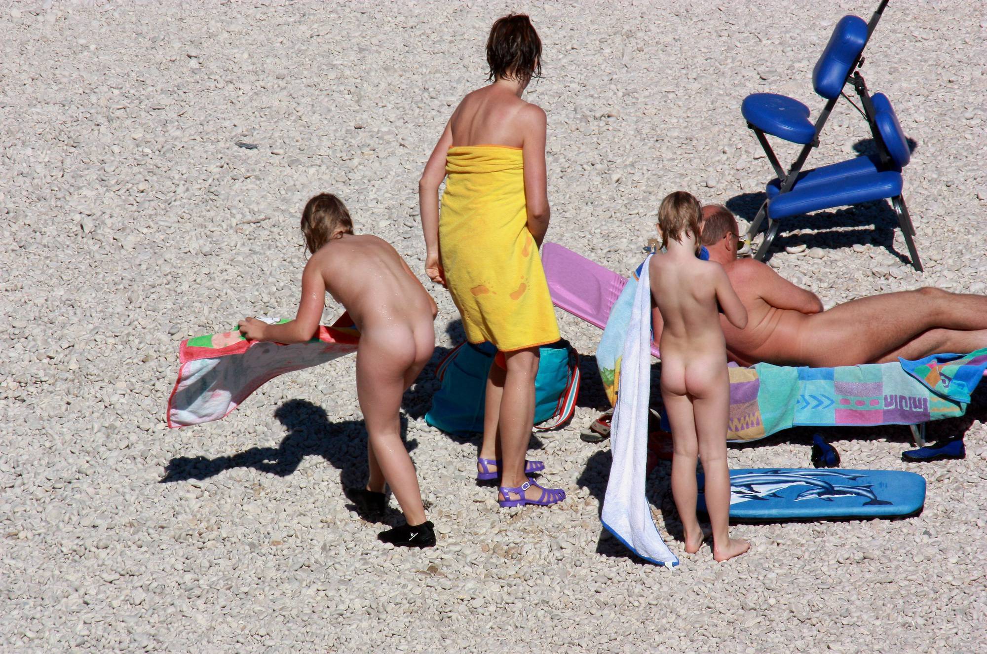 Pure Nudism Images-Nudist Sands Towel Wrap - 3