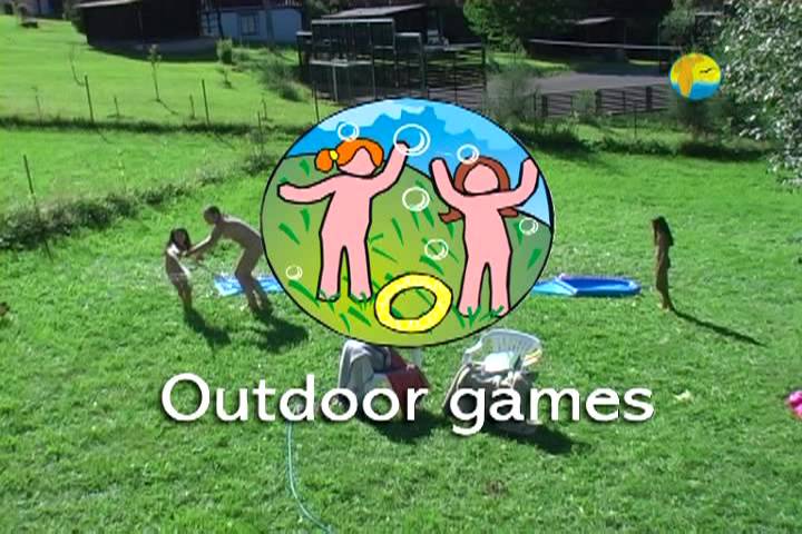 Naturist Freedom-Outdoor Games - Poster