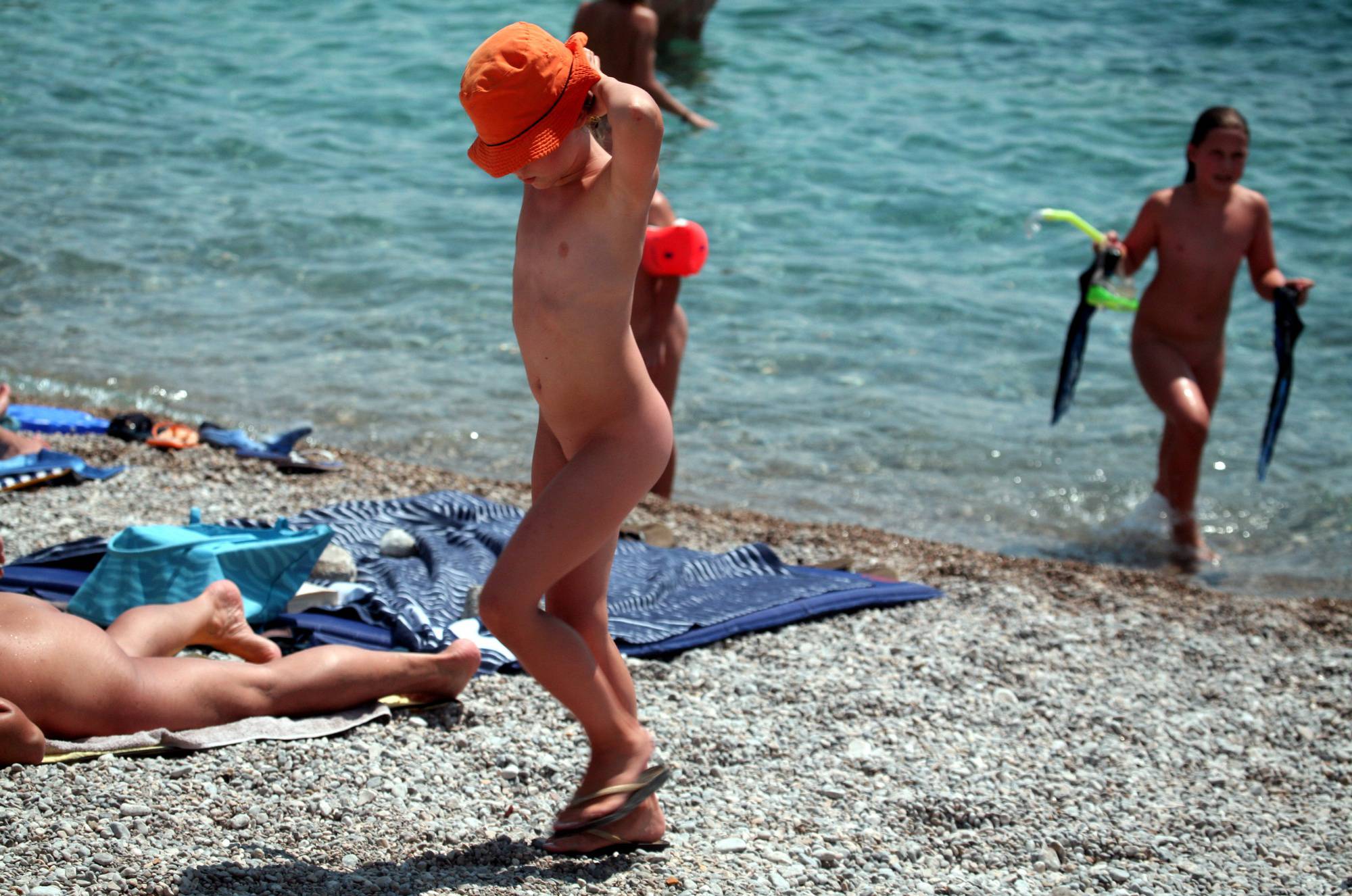 Nudist Girl Beach Walk-On - 3