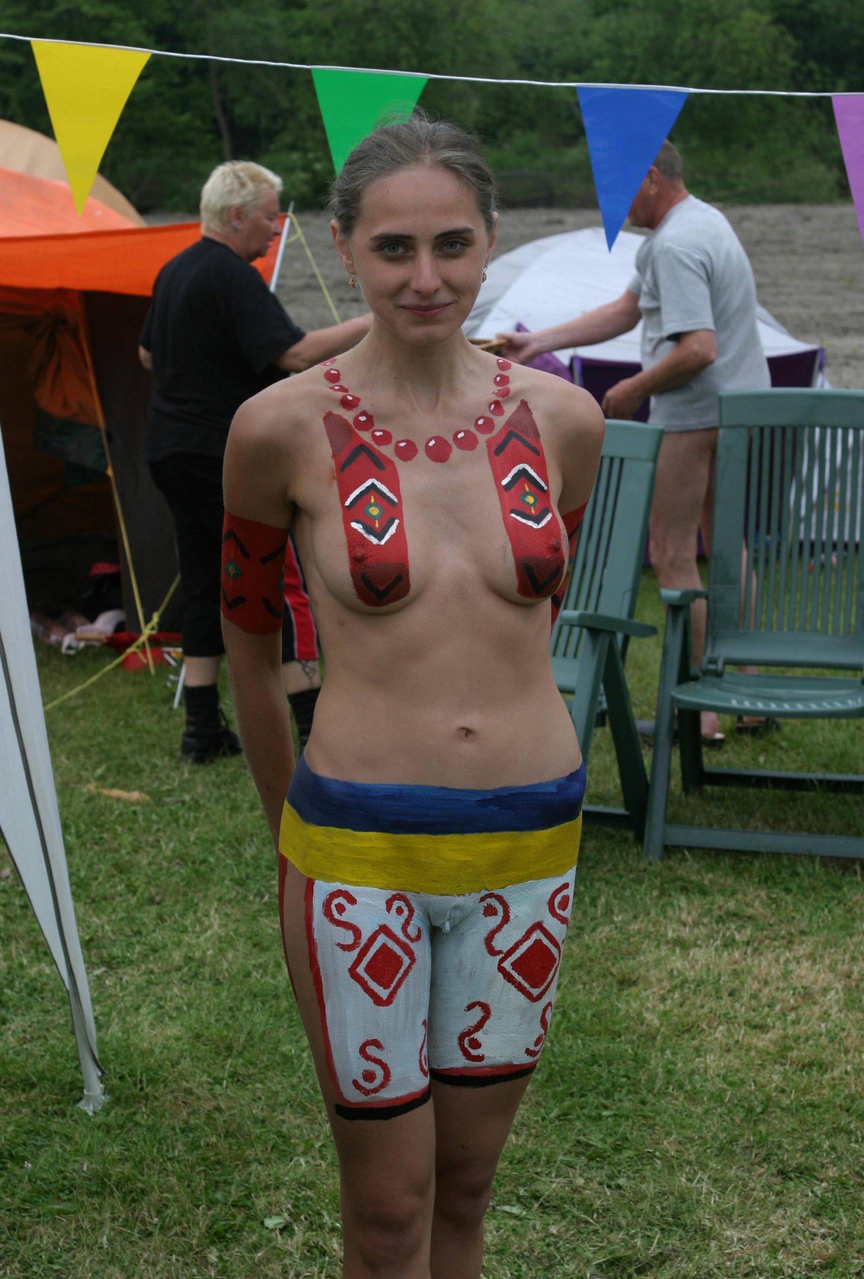 Pure Nudism Photos-Holland Body Paintings - 2
