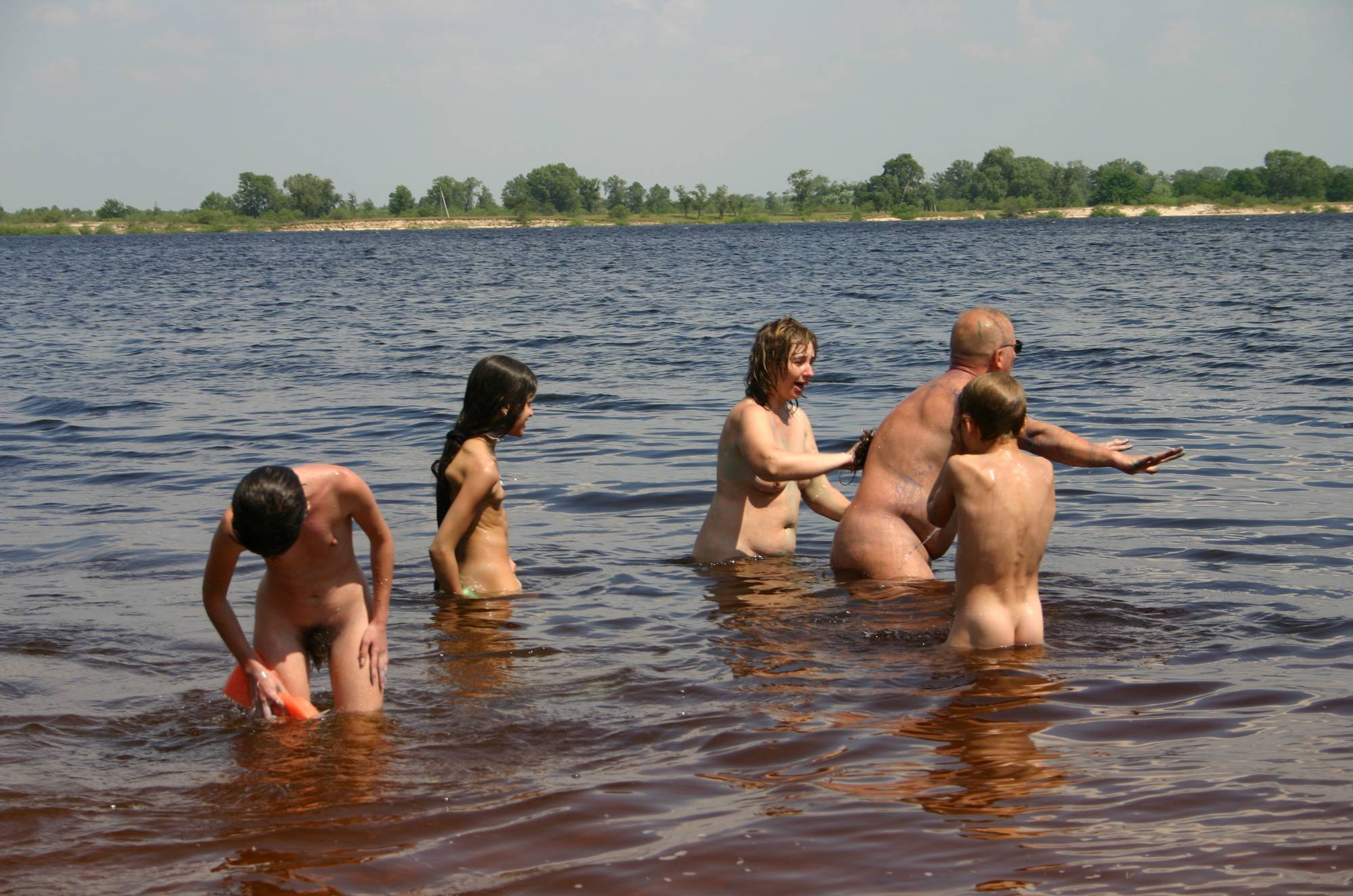 Pure Nudism Pics-Kiev Water-Front Bathing - 1