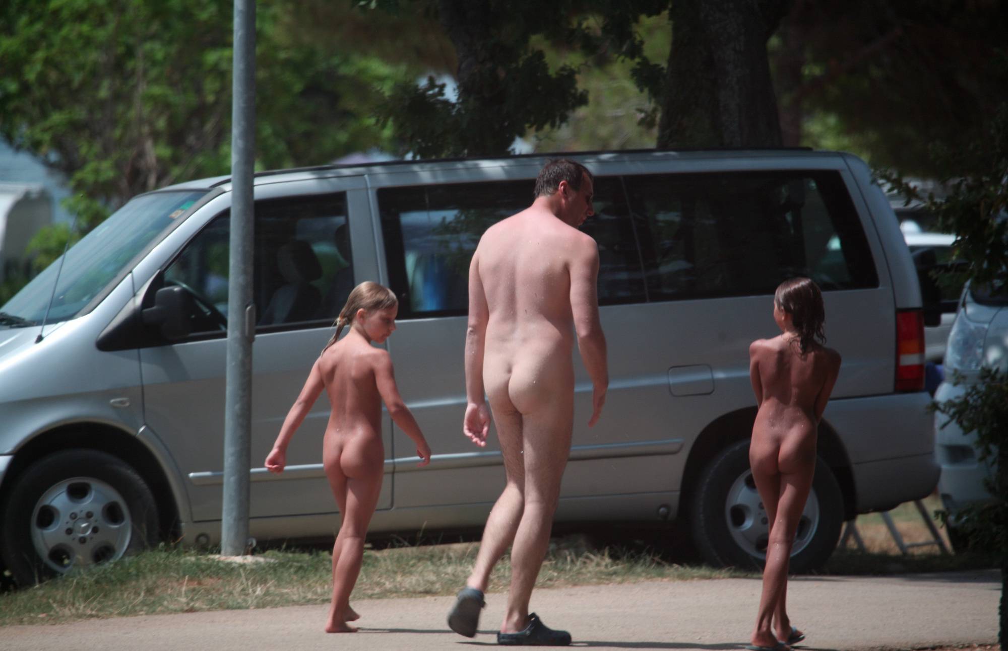 Pure Nudism Photos-Nudist Pool Resort Family - 1