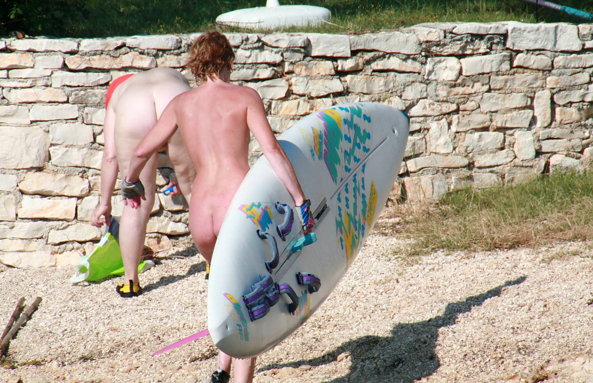 Pure Nudism Pics-Wind Surfing Afternoon - 3