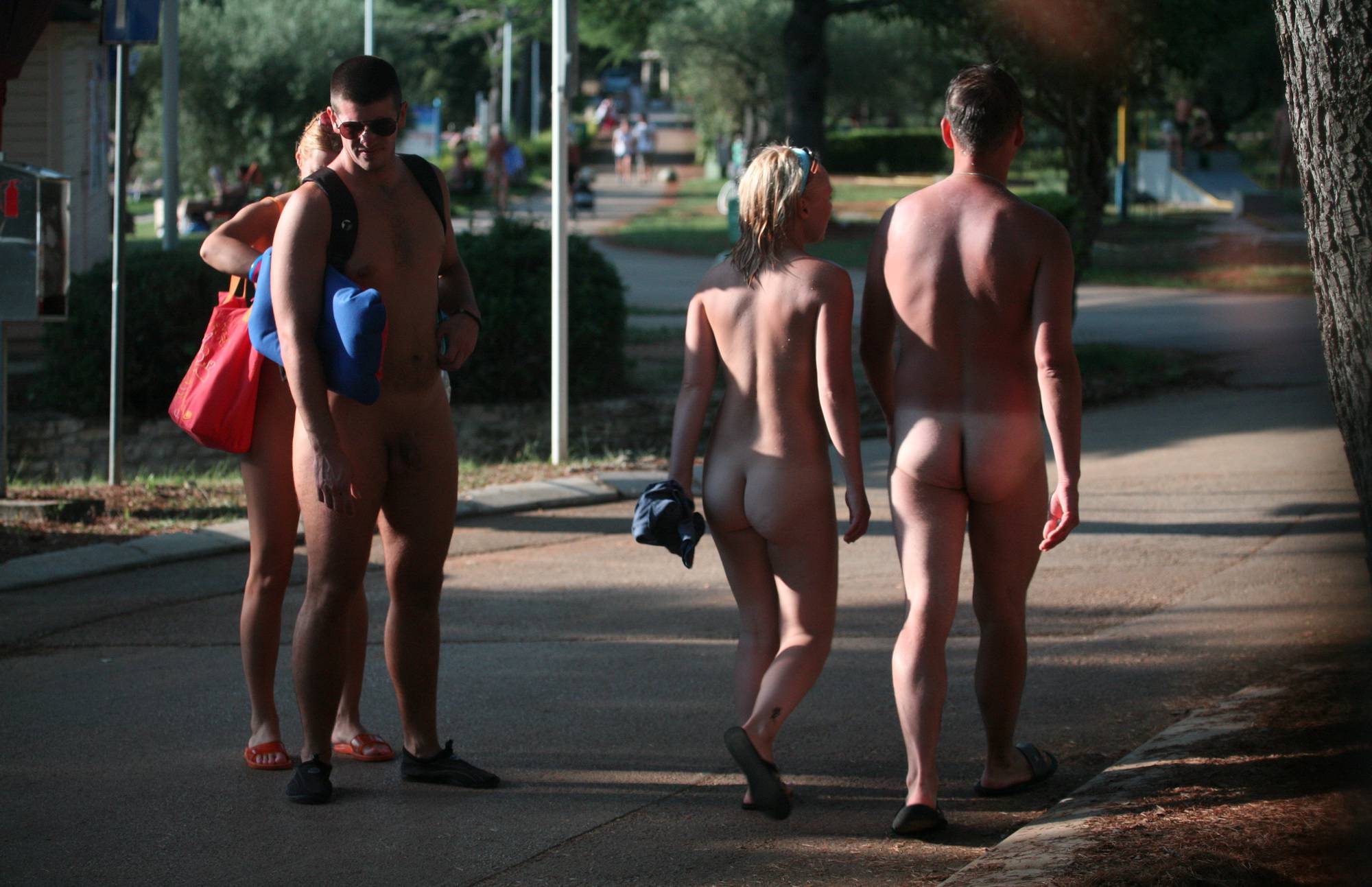 Pure Nudism-Outdoor Sidewalk Series - 3