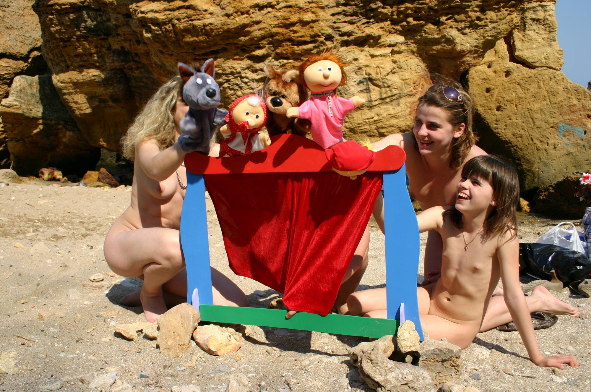 Pure Nudism-Nude Puppet Show Play - 2