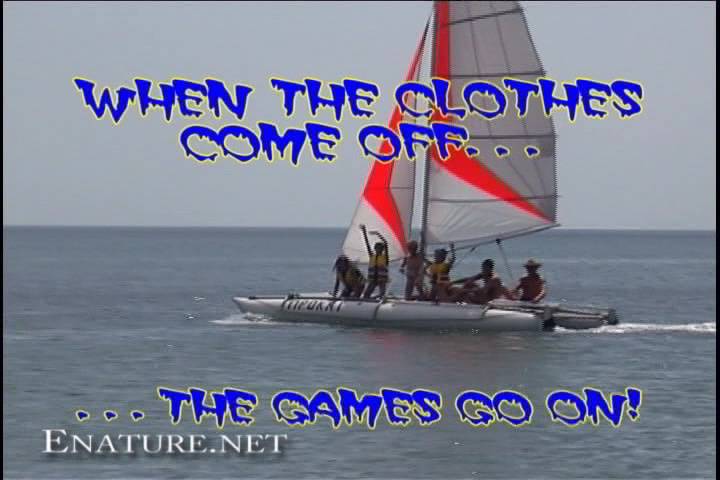 When The Clothes Come Off The Games Go On! - Poster