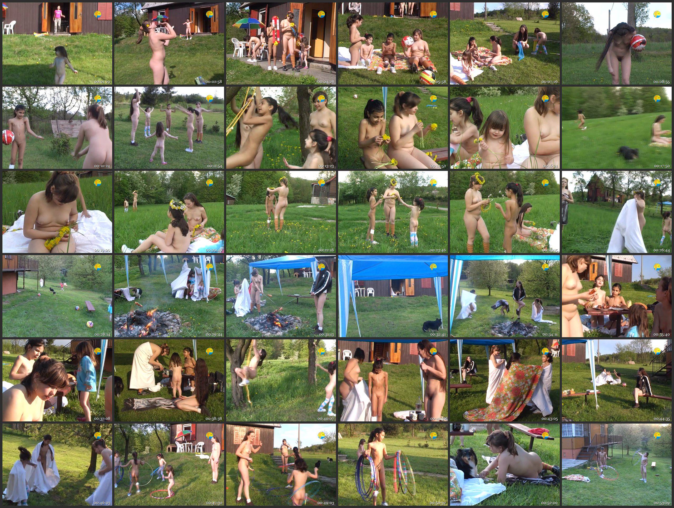 Naturist Freedom-With Mum at the Cottage - Thumbnails