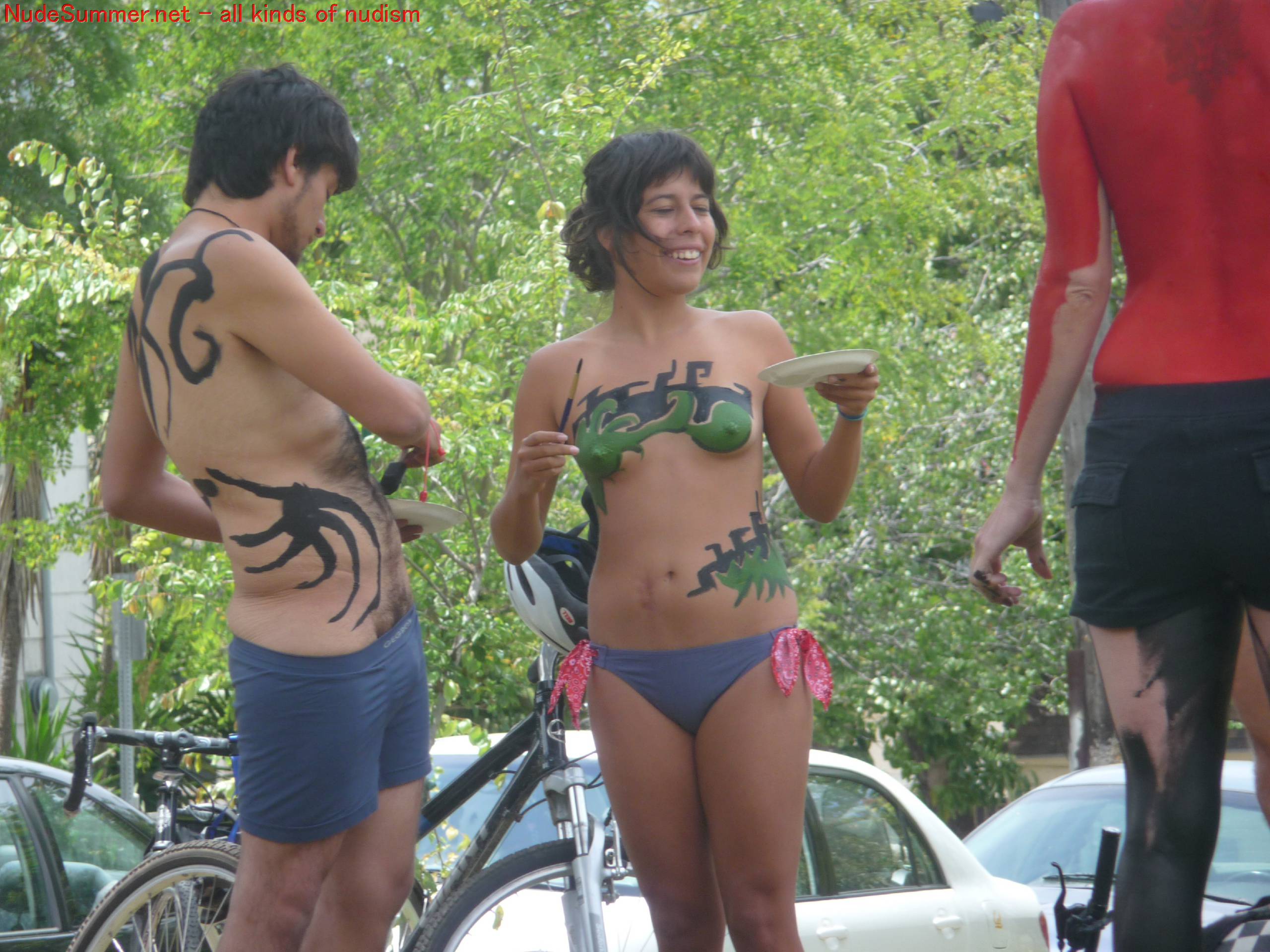 World Naked Bike Ride (WNBR) 2010 - 1
